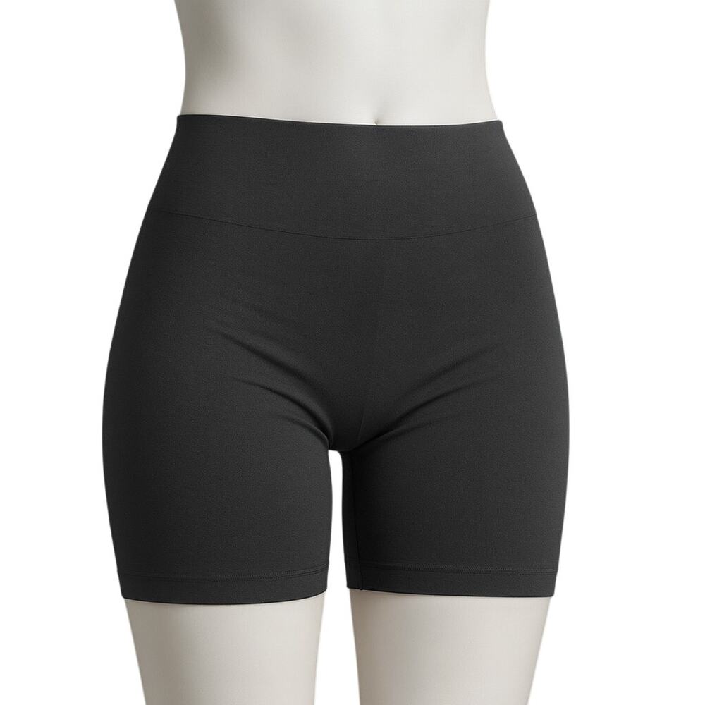 SKIMS Sculpting High Waist Mid-Thigh Shorts Black Shapewear Size M